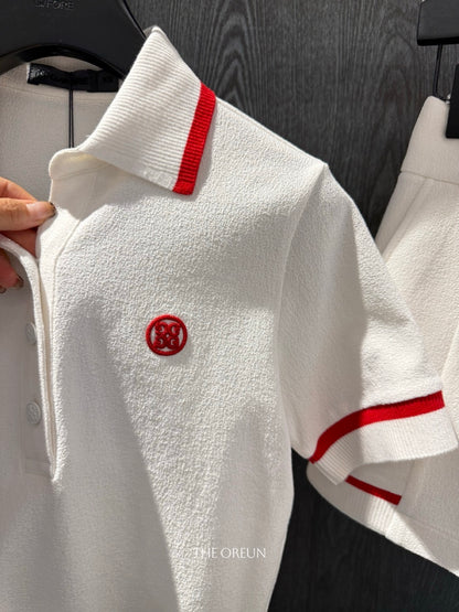 G/FORE Korea Exclusive | Summer Open Polo T-Shirt (Women)
