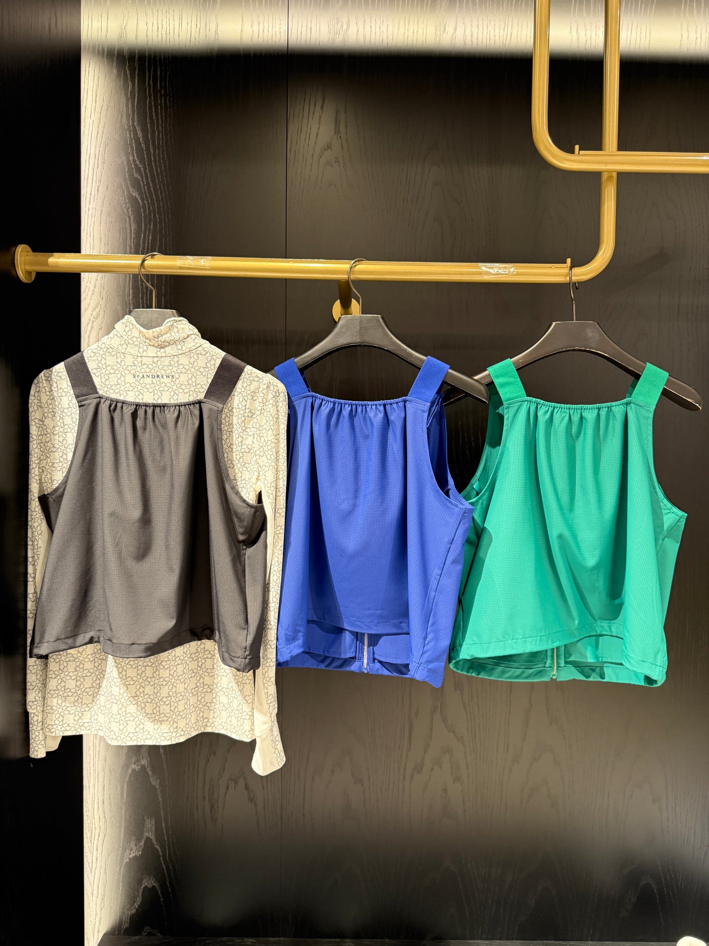 ST. ANDREWS | Women's Magic-Hole Ruffle Bustier Jumper Vest