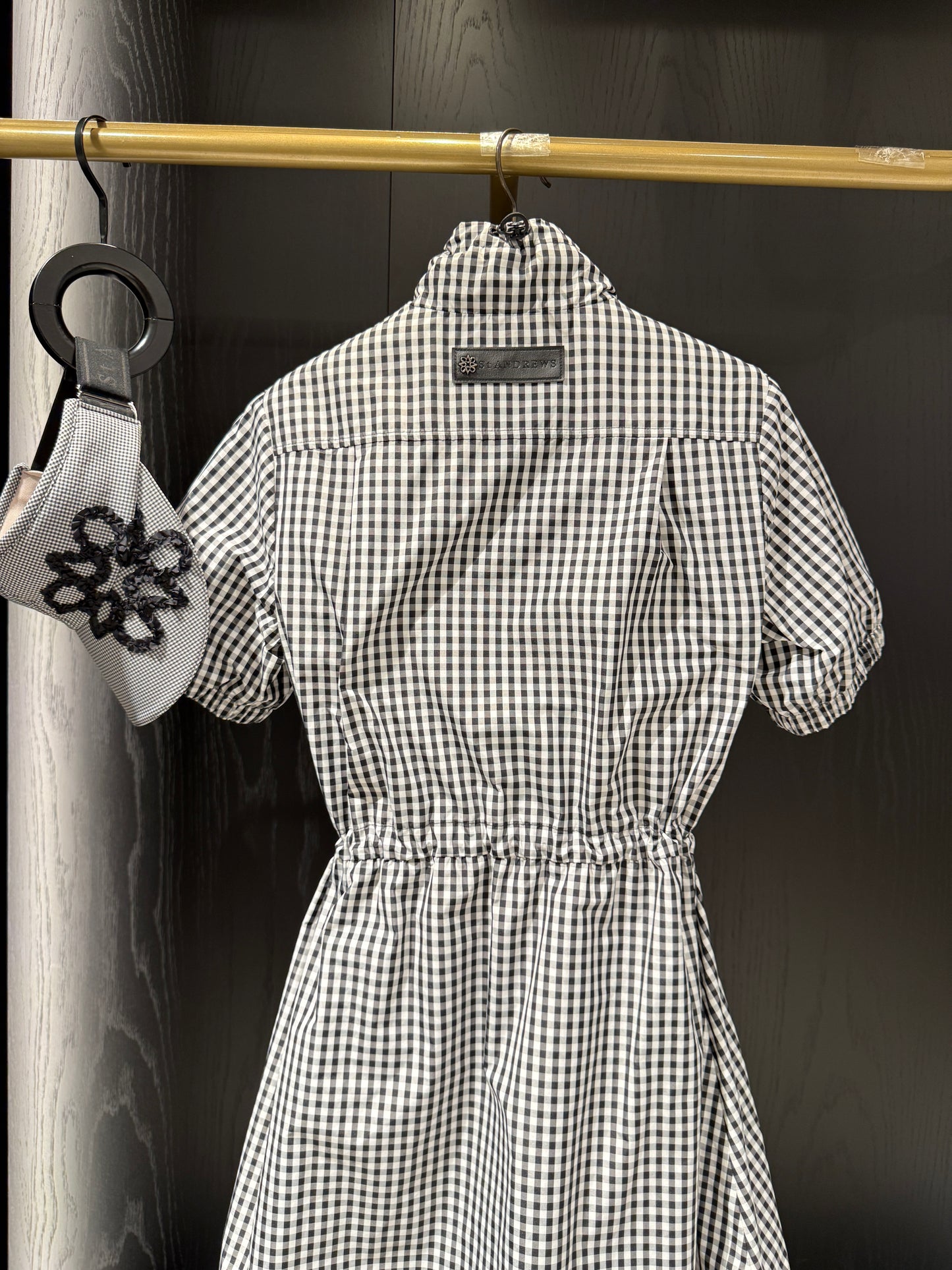 ST. ANDREWS | Women's Gingham Check String Polo Dress