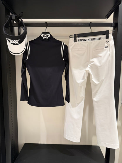 PXG | Women Cool Sleeve Mock Neck Long Sleeve