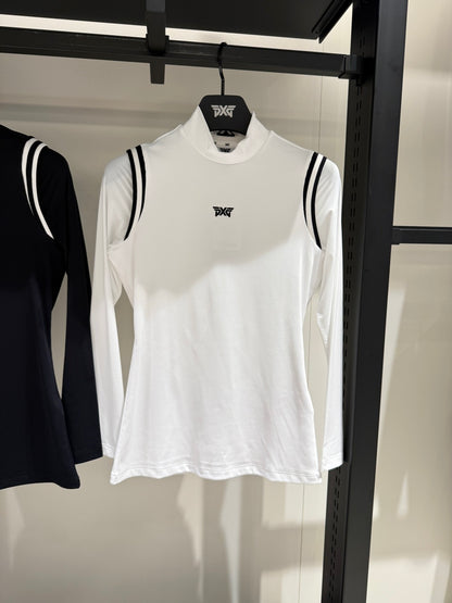 PXG | Women Cool Sleeve Mock Neck Long Sleeve