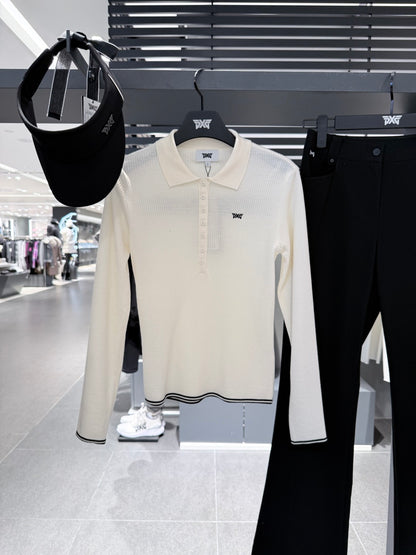 PXG | Women Slim Collared Sweater