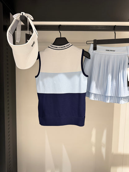 PXG | Women Color Block Knit Sleeveless