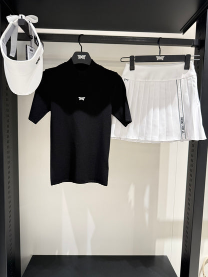 PXG | Women Short Sleeve Mock Neck Sweater