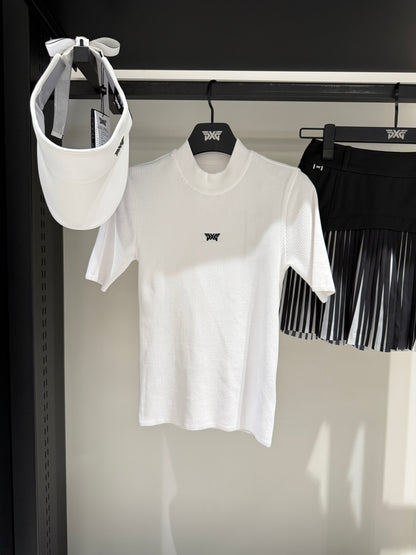 PXG | Women Short Sleeve Mock Neck Sweater