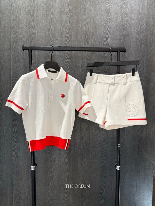 G/FORE Korea Exclusive | Summer Open Polo T-Shirt (Women)