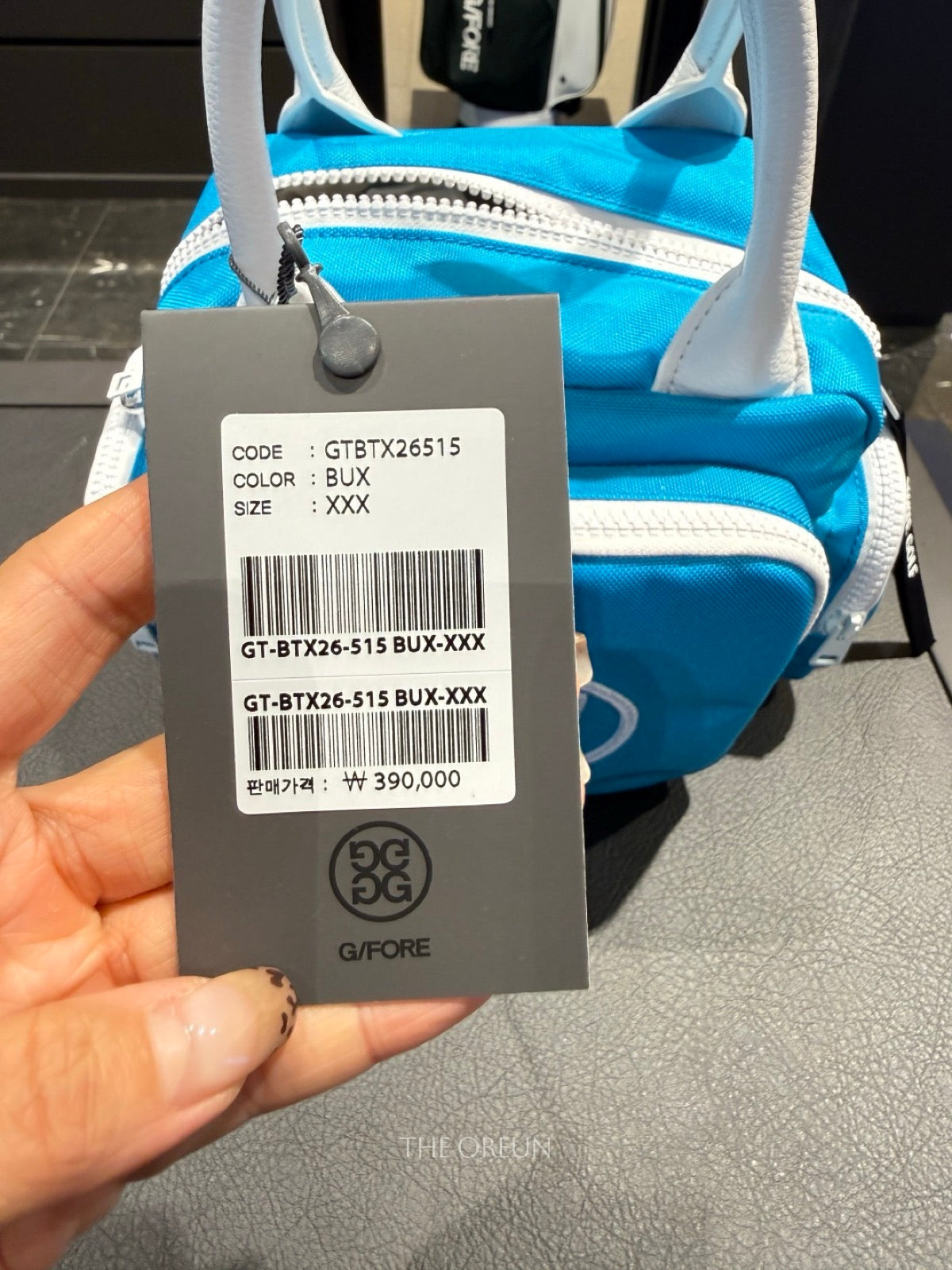 G/Fore KOREA | STRAP POCKET BAG (Blue)