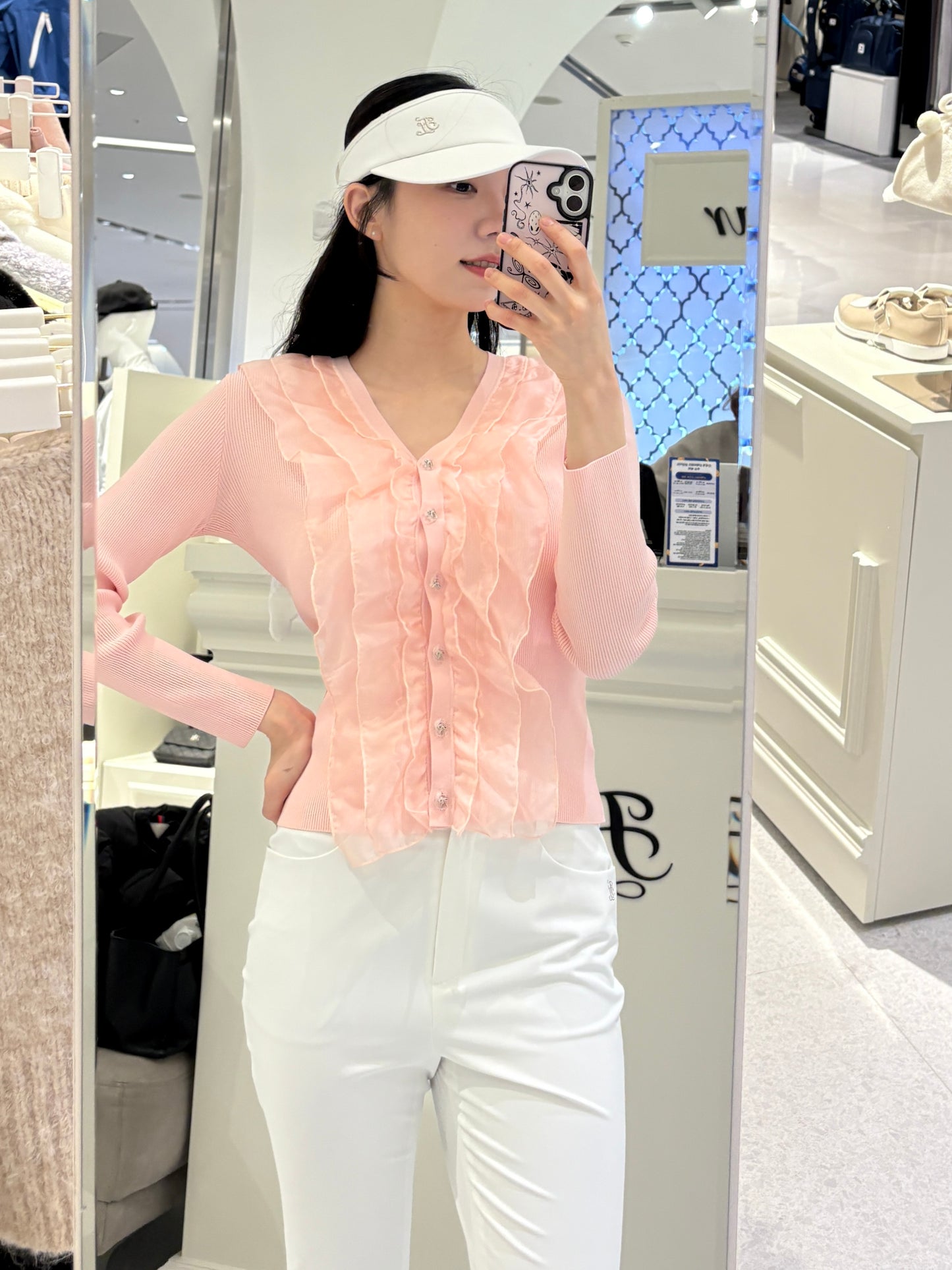 FairLiar | Organza V-Neck Cardigan — 3 colors